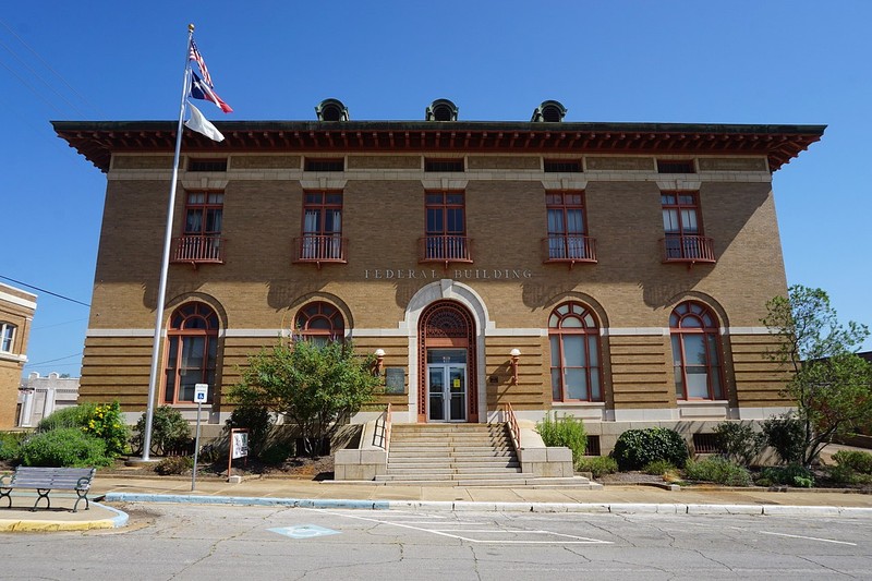 Built in 1907, the former Post Office building remains a striking landmark in Palestine.