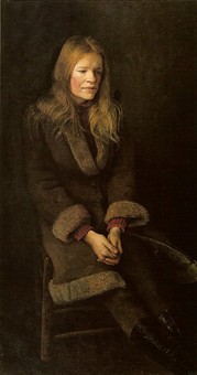 One of over 200 portraits of Helga painted by Wyeth.  