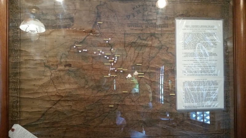 One of several Historic Maps of Beverly during the CIvil War