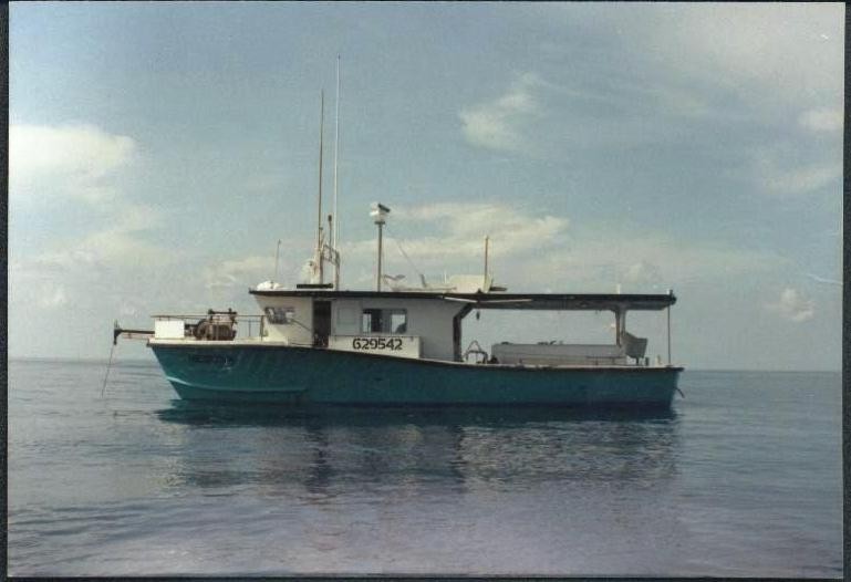 Captain Blake Banks’ boat, Medusa