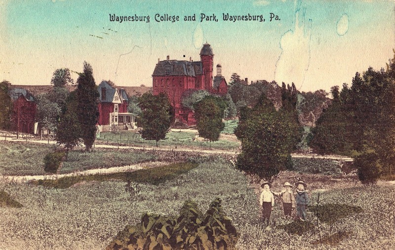 An early 20th century postcard with Miller Hall included.