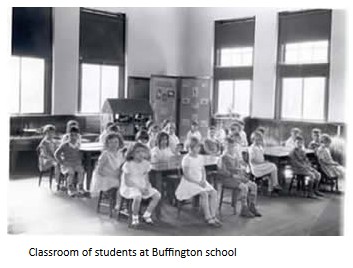 Students at Buffington Elementary School