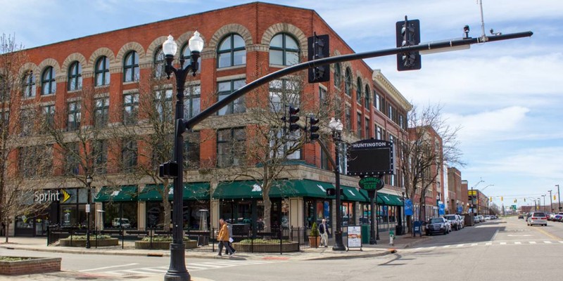 The Foster Building today, with its exterior restored