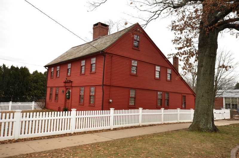 Andrews Homestead was built c.1760 and is maintained by the Meriden Historical Society. 