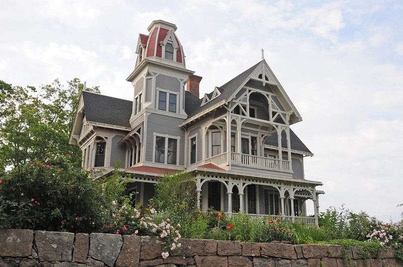 The Isaac C. Lewis Cottage was built in 1882 and is listed on the National Register of Historic Places.