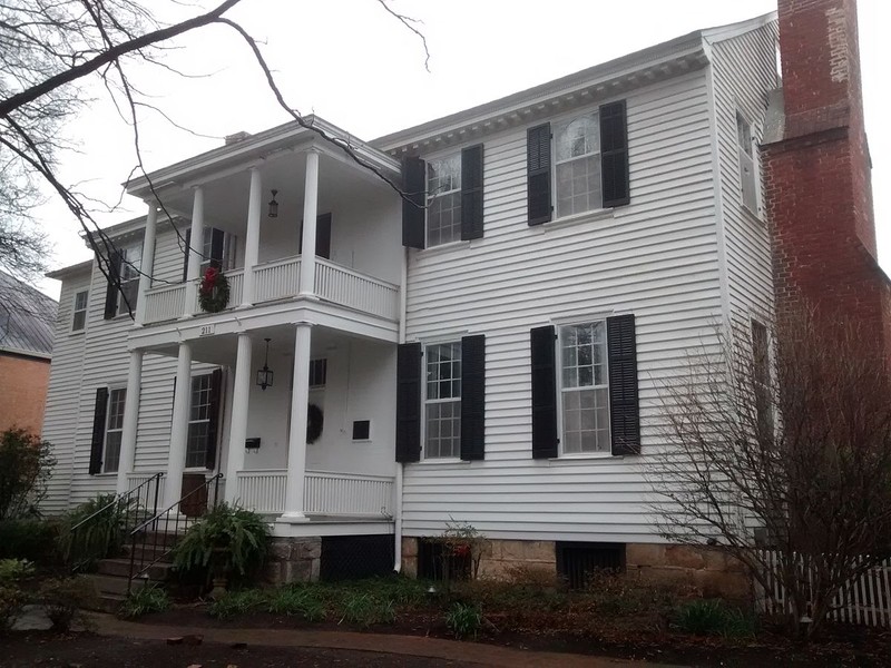 Haywood Hall. The Marquis de Lafayette, a hero of the Revolutionary War, visited the home in 1825.