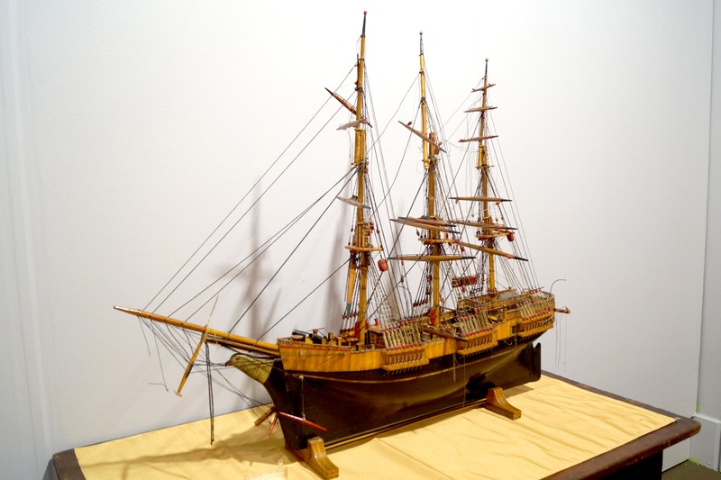 On September 18, 1908 - long after Samuel Clemens left his Hartford home - two burglars broke into his house in Redding, Connecticut.  They were quickly arrested.  One of the jailed burglars carved a model of a steamboat like the ones Clemens had piloted in his youth, and presented it to Clara Clemens after the author's death.  That mode is now displayed at the Mark Twain Library in Redding, Connecticut. 