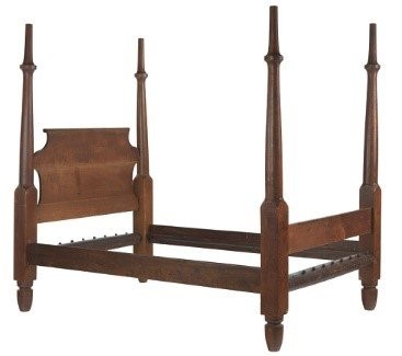 H. Boyd bedstead circa 1850.  From the 
Collection of the Smithsonian National Museum of African American History and Culture