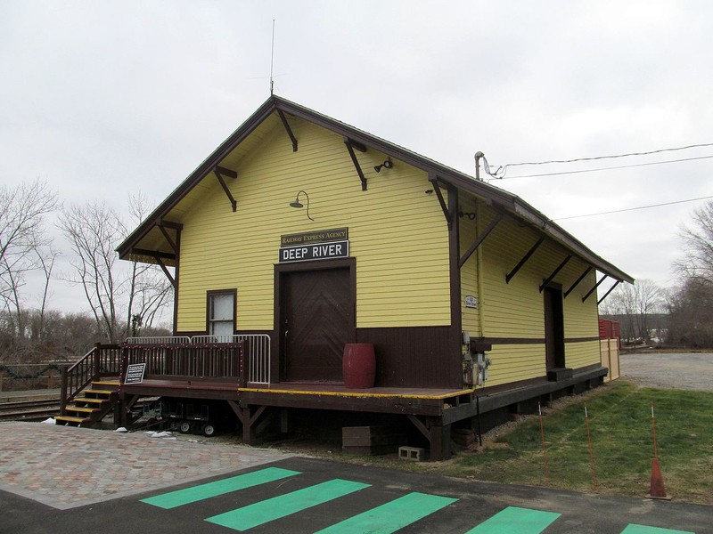 The Deep River Freight Station was built in 1915 and is listed on that National Register of Historic Places.