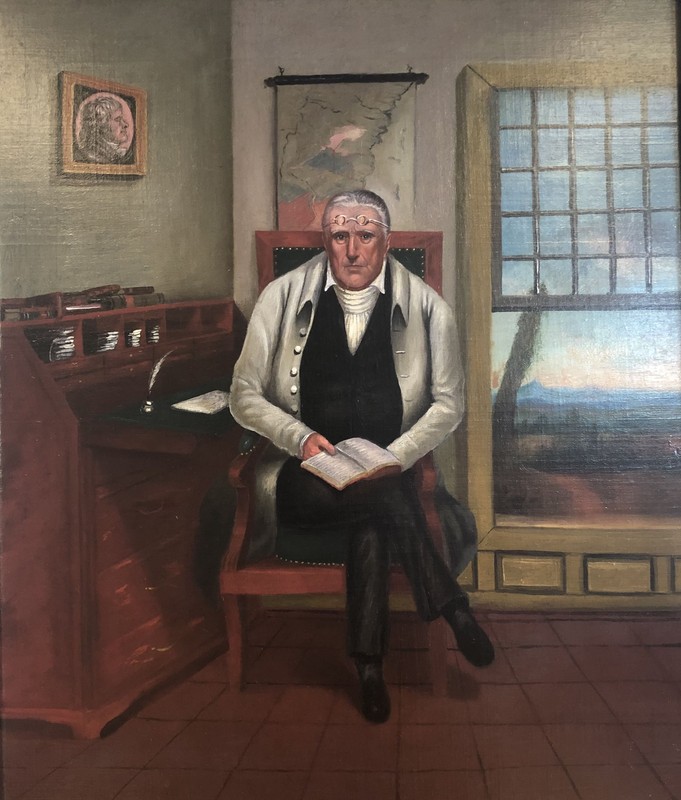 Painting of James Steptoe by Harvey Mitchell: 
Used with Permission by Bedford Museum and Genealogical Library 