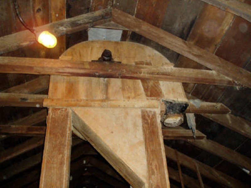 Interior of the Rochester Elevator Building.