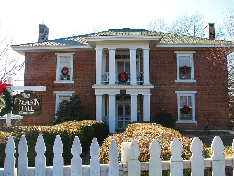 Edmondson Hall facade.