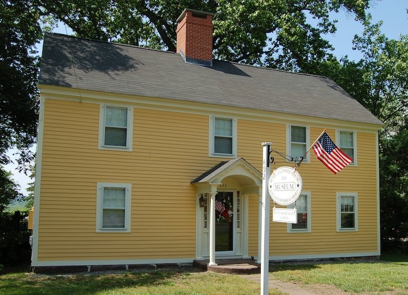 Established in 1973, the Portland Historical Society is located in this historic home built in 1714.