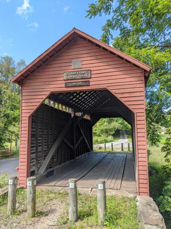 Dents Run Covered Bridge