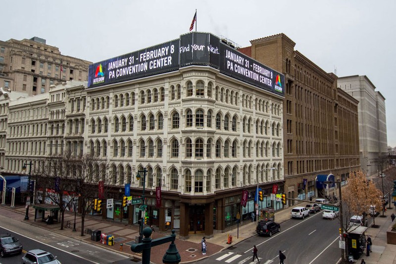 A more contemporary view of the building