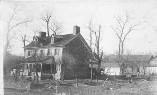 Old Stone House as it looked prior to 1908