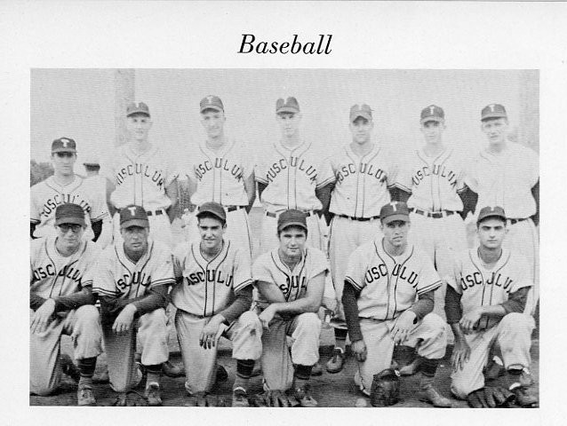 Tusculum Baseball, 1956