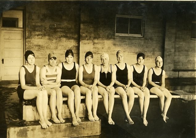 Girls Swim Team, 1928