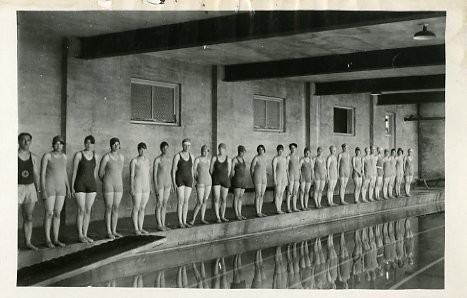 Girls Swim Team, 1920s-1930s