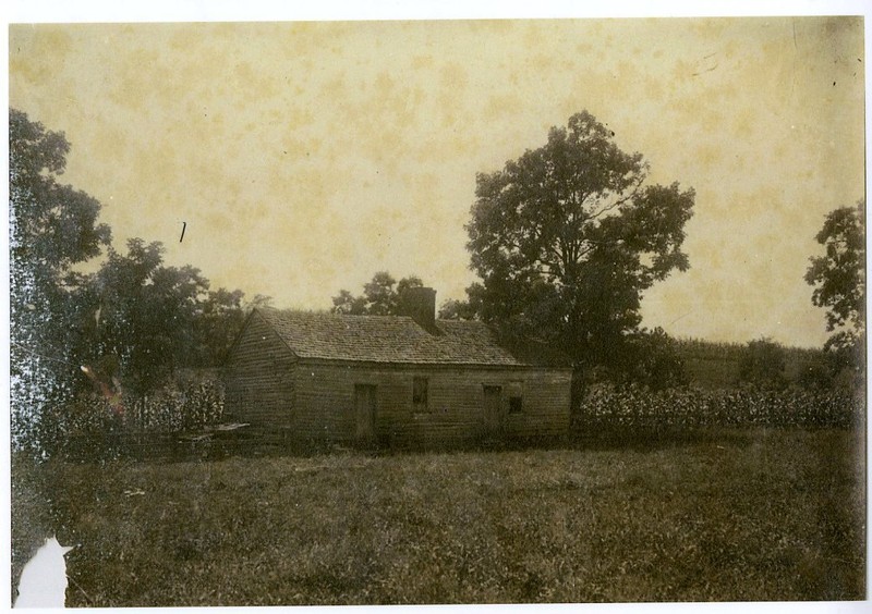 A front view of the replica Academy building.