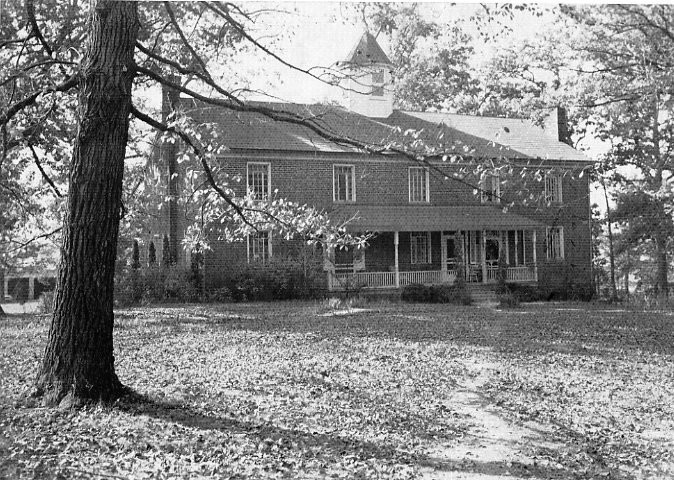 Old College in the 20th century when it was used for faculty housing