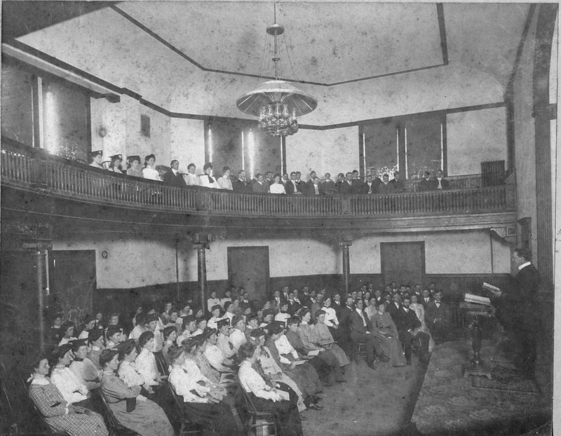 McCormick Hall Interior circa 1903.