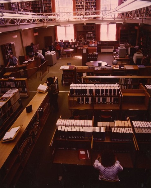 Present day Tate Library, circa 1970s-1980s.