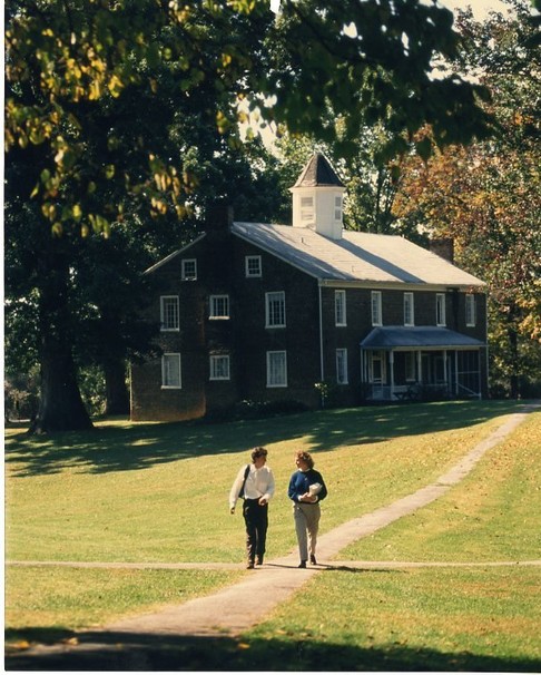 View of Old College and Old Oak.