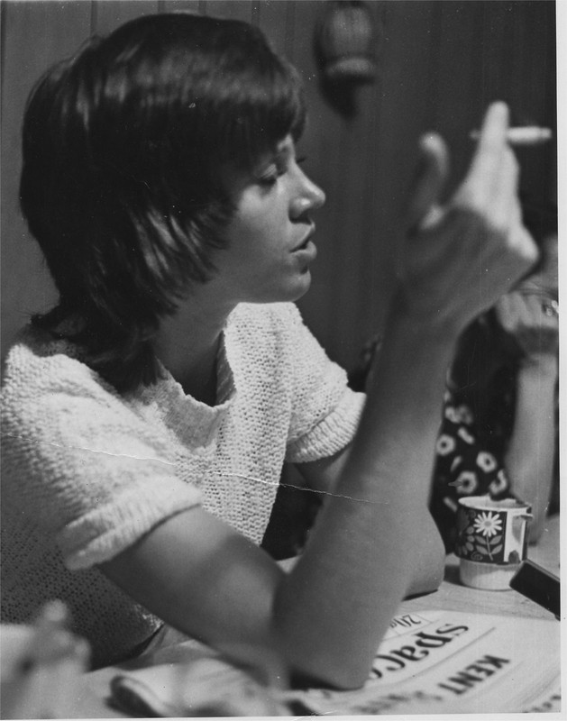 Jane Fonda at Oleo Strut.