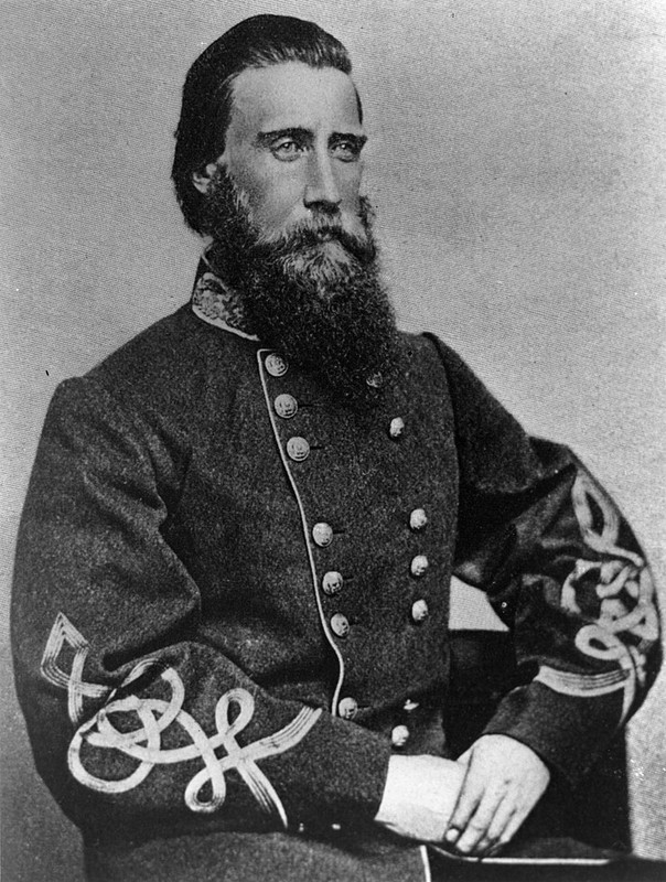 General John Hood, Commander of the Confederate Army during the Battle