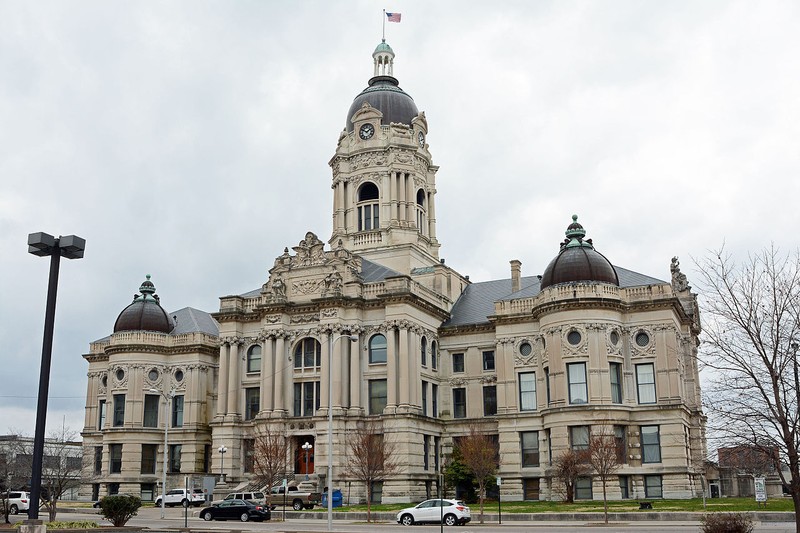 Built in 1891, the Old Vanderburgh County Courthouse is one one of Evansville's most prominent landmarks.