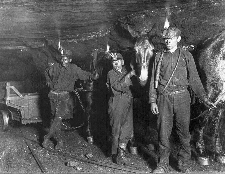 West Virginia coal miners from the early 20th century