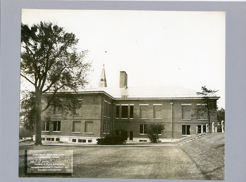 Addison gallry of American Art, south elevation, 1930