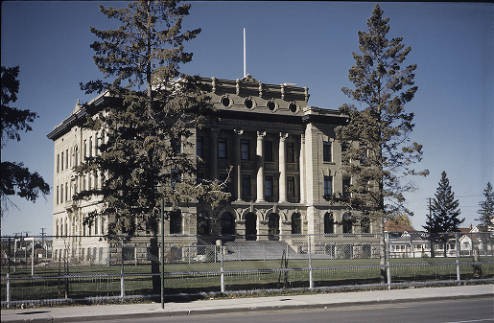 McDougall School (originally Calgary Normal School), 1960