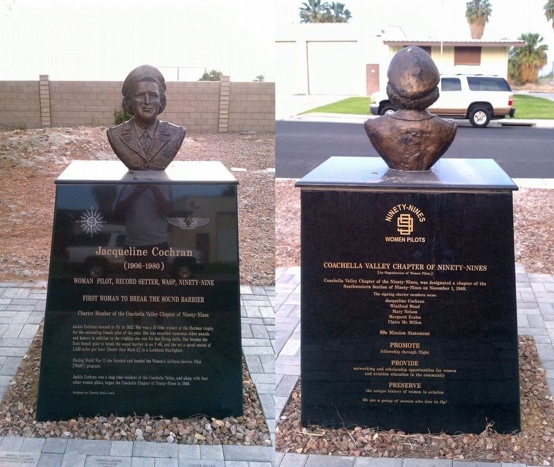 Marker/Monument of Cochran in Coachella Valley