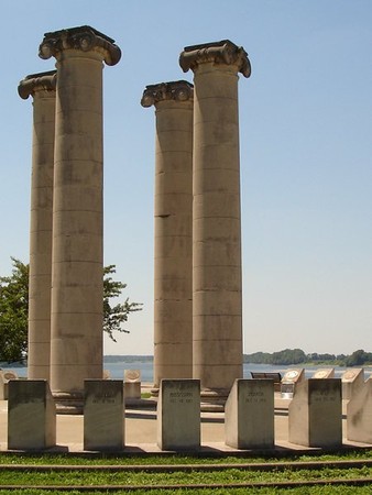 The Four Freedoms Monument was erected in 1976.