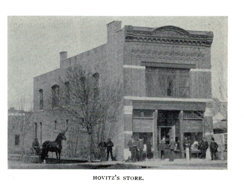 Burnett A. Horvitz Building, south and east elevations, 1897