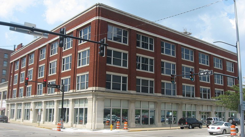 The McCurdy Building was built in 1920 and is significant for the location of the first Sears retail store.