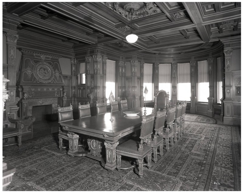 Turnblad mansion, interior