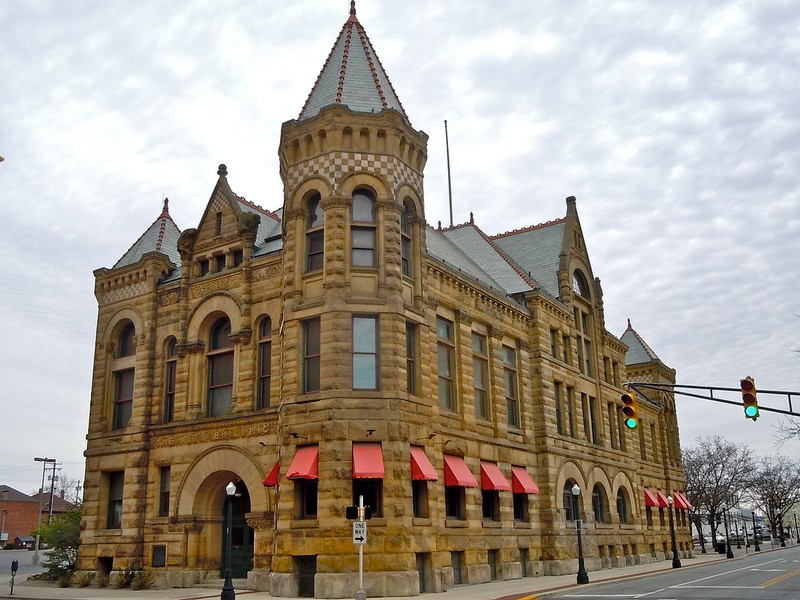 The former city hall building houses the Allen County-Fort Wayne Historical Society and The History Center museum.