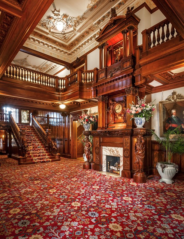 Turnblad mansion, interior