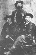 The James-Younger Gang were notorious outlaws who terrorized towns through robberies and other crimes.