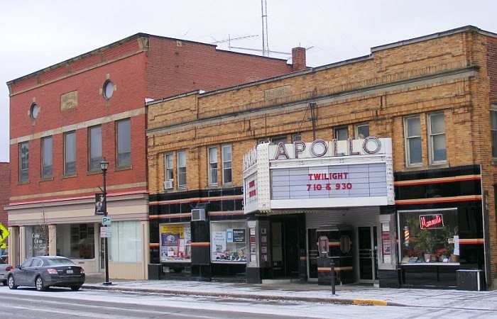 Apollo Theatre undergoing renovations in 2009. 