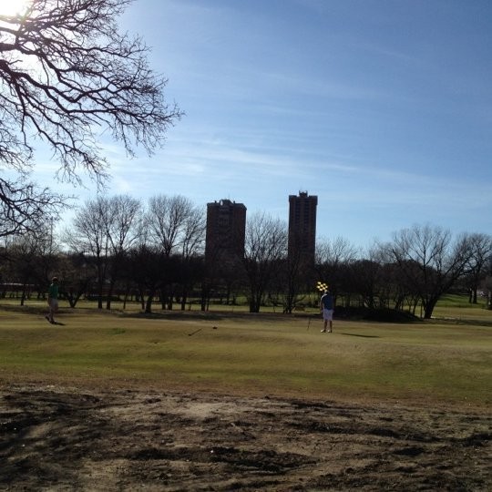 Photo of Golf Course conditions on March 3, 2016. Courtesy of TWU Fitness and Recreation Center