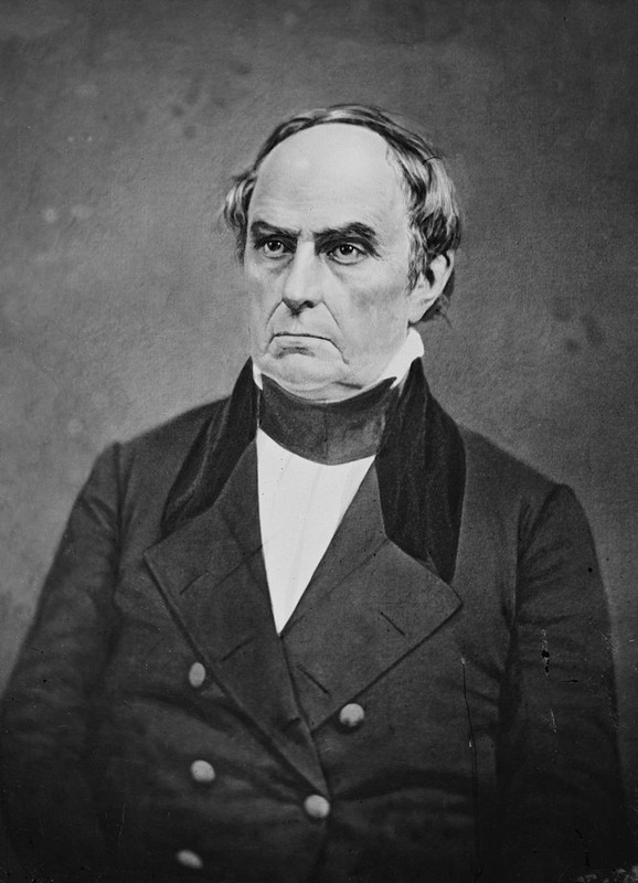 US Secretary of State Daniel Webster, circa 1841