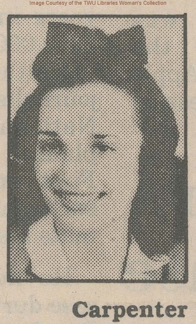 Mary Virginia “Jimmie” Carpenter: Disappeared in 1948, and last seen outside of Brackenridge Hall.
