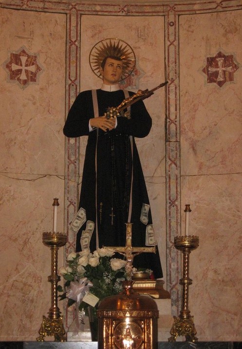 Statue of St. Gerard Majella.