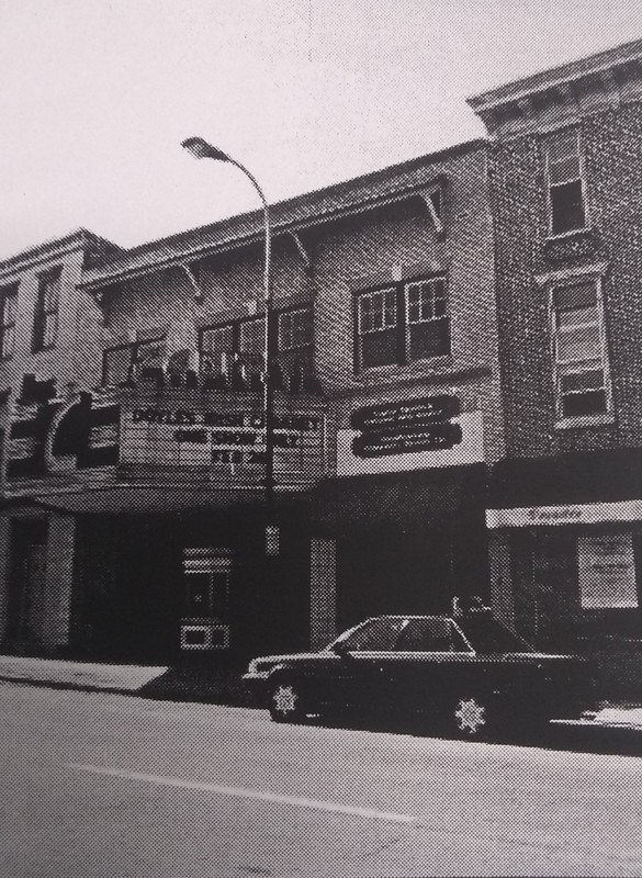 The original front of the theater is a testament to the people’s timeless values of etiquette and civility in society. Photo Courtesy of Lincoln Highway Heritage Corridor.