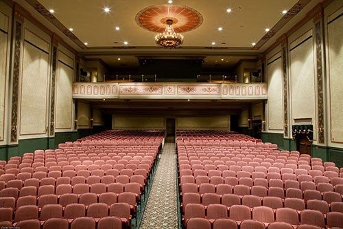 Many visitors today enjoy watching classic entertainment in an auditorium that reflects the beautiful and charming styles of the traditions from the past. Photo Courtesy of Charles Armstrong, Capitol Theatre Center.