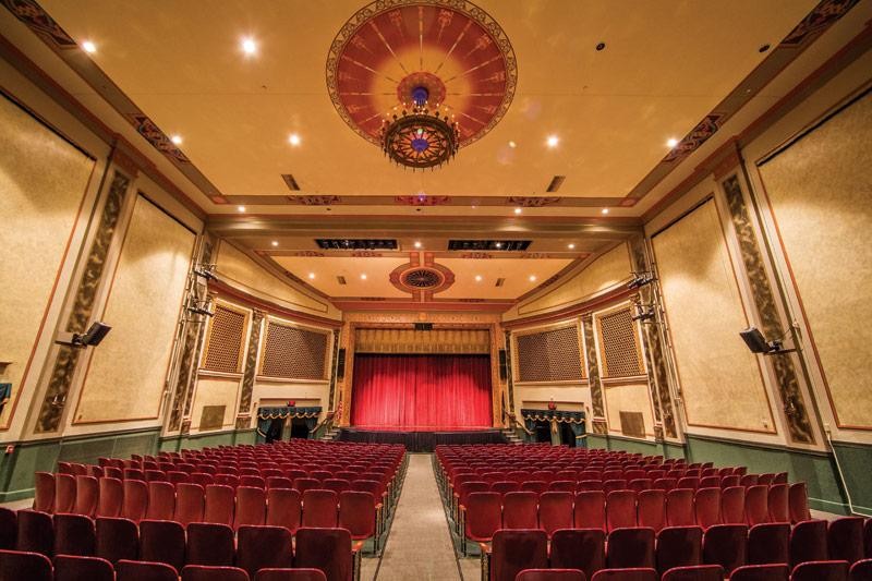 The Capitol Theatre’s 800 seat amphitheater shows the vivid elegance of the local community’s cultural customs of the twentieth century. Photo Courtesy of Turner Photography Studio, Hagerstown Magazine.